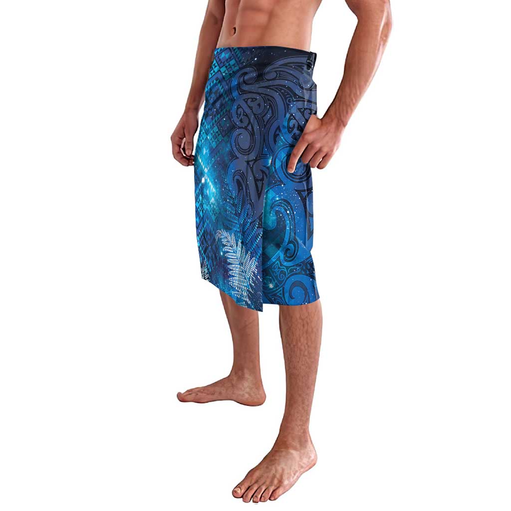 Aotearoa Taniko Matariki Lavalava Cosmic Blue