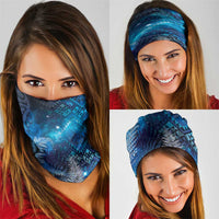 Aotearoa Taniko Matariki Neck Gaiter Cosmic Blue