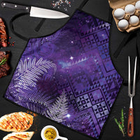 Aotearoa Taniko Matariki Apron Cosmic Violet