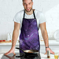 Aotearoa Taniko Matariki Apron Cosmic Violet