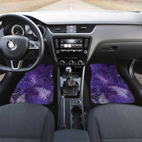 Aotearoa Taniko Matariki Car Mats Cosmic Violet