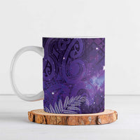 Aotearoa Taniko Matariki Ceramic Mug Cosmic Violet