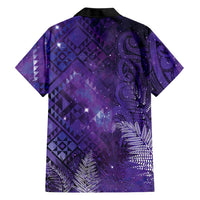 Aotearoa Taniko Matariki Hawaiian Shirt Cosmic Violet