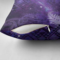 Aotearoa Taniko Matariki Pillow Cover Cosmic Violet
