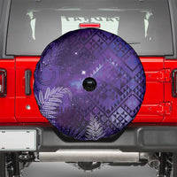 Aotearoa Taniko Matariki Spare Tire Cover Cosmic Violet
