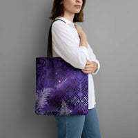 Aotearoa Taniko Matariki Tote Bag Cosmic Violet