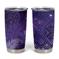 Aotearoa Taniko Matariki Tumbler Cup Cosmic Violet