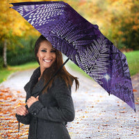Aotearoa Taniko Matariki Umbrella Cosmic Violet