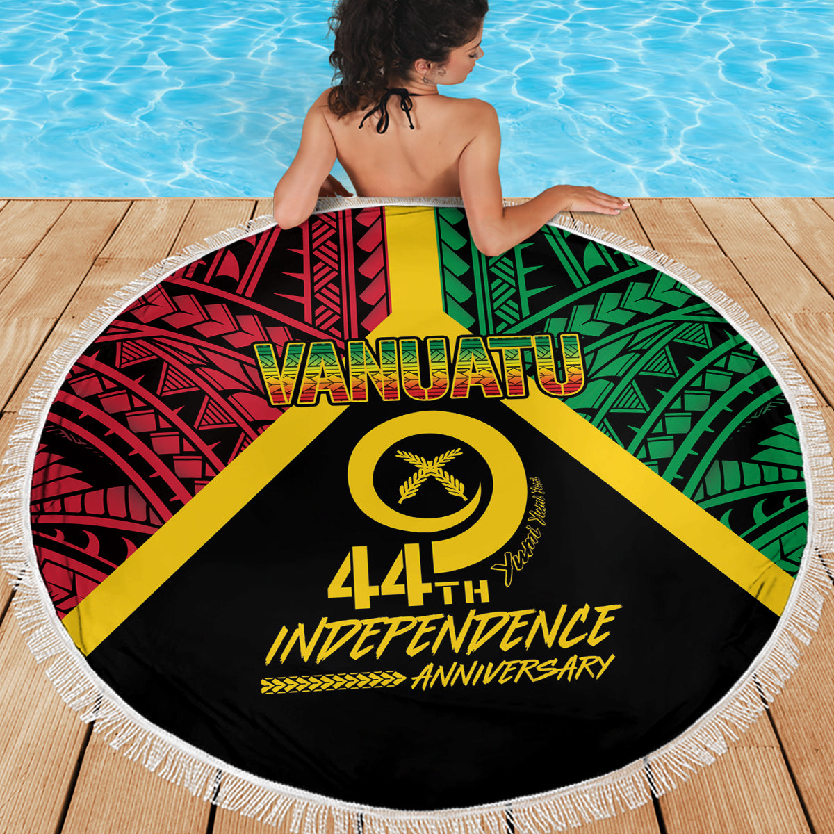 Vanuatu 44th Independence Anniversary Beach Blanket