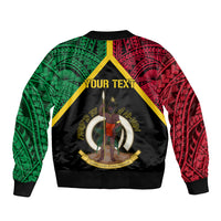 Vanuatu 44th Independence Anniversary Sleeve Zip Bomber Jacket