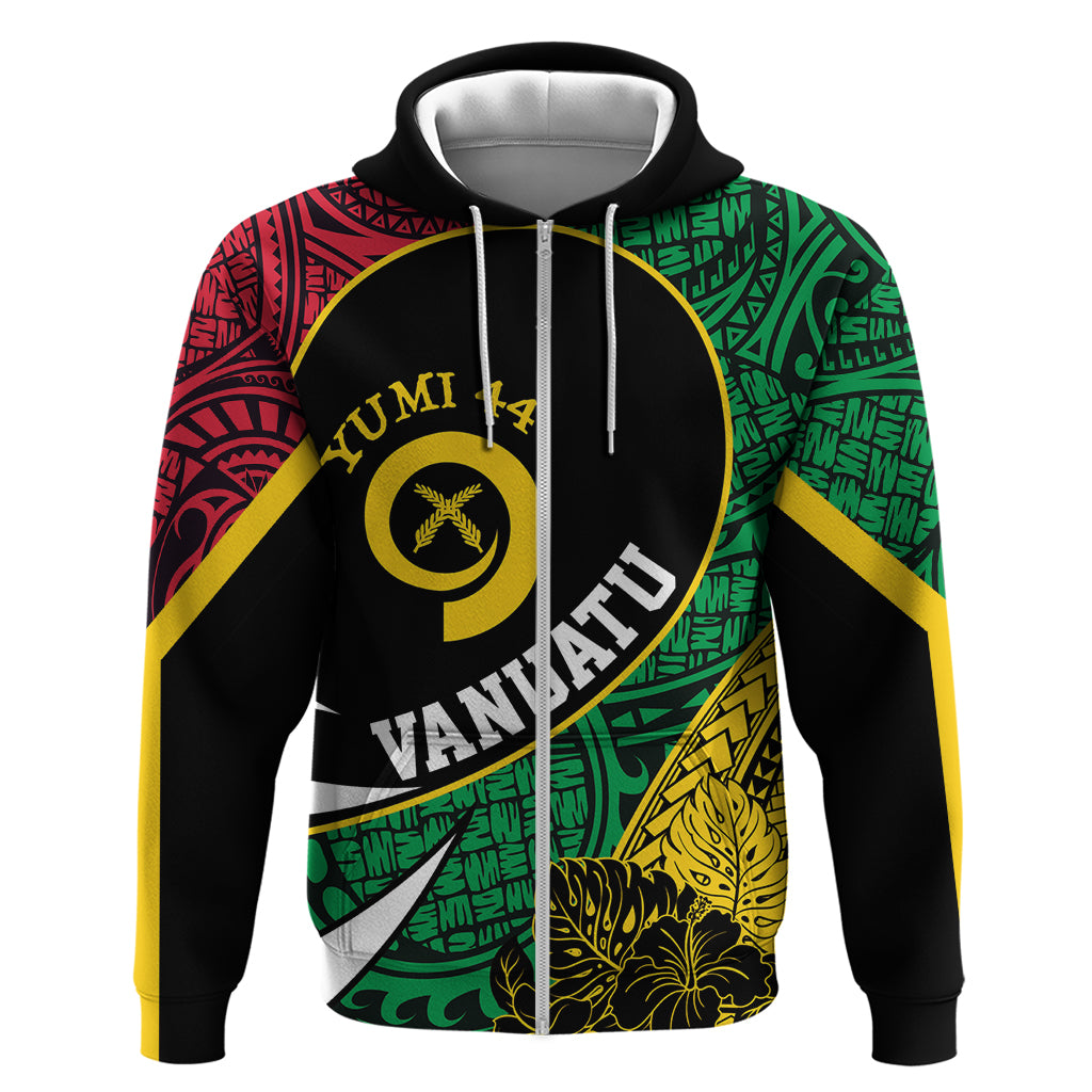 Vanuatu Independence Day Yumi 44 Zip Hoodie