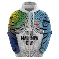 Malampa Fiji Day Zip Hoodie Gradient Style