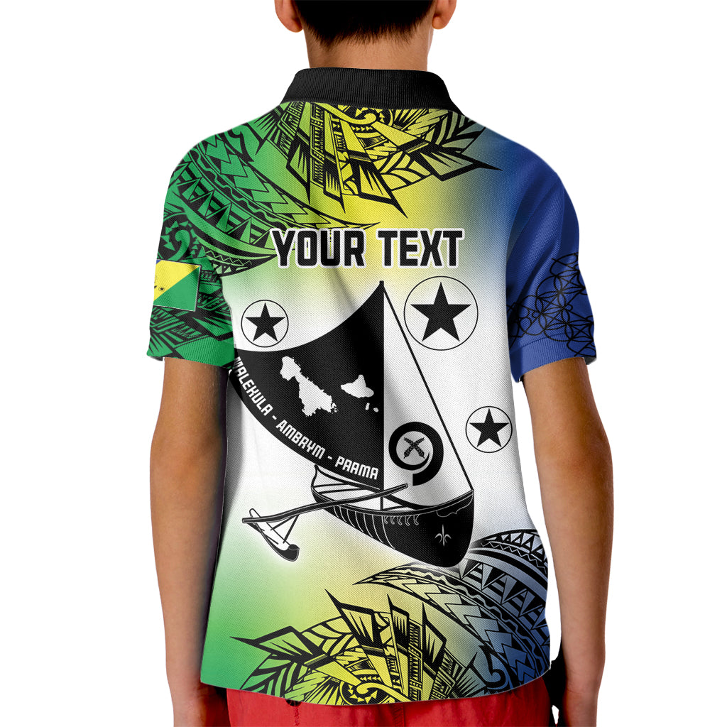 Malampa Day Kid Polo Shirt Emblem Gradient Style