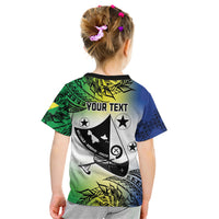 Malampa Day Kid T Shirt Emblem Gradient Style