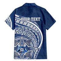 Tonga Queen Salote College Personalized Family Matching Mermaid Dress and Hawaiian Shirt Ngatu Tokelaufeletoa Motifs