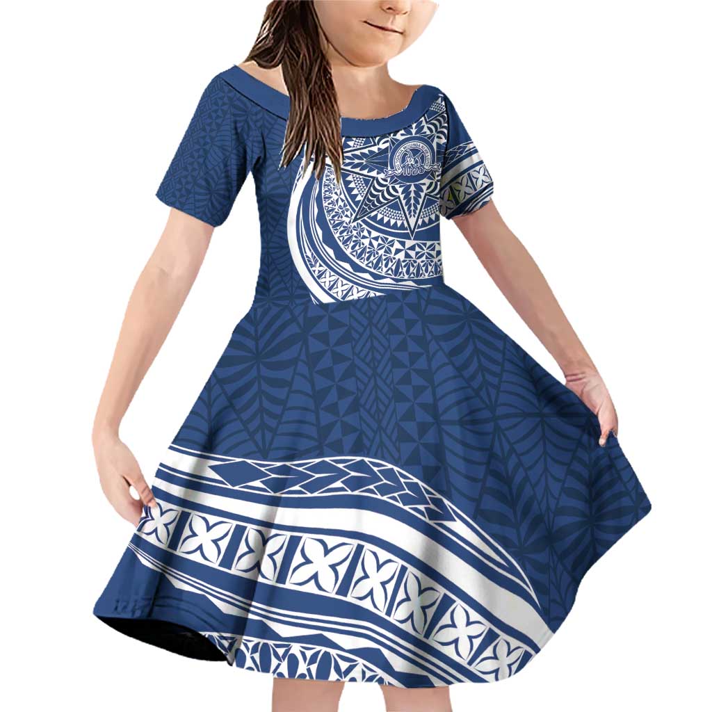 Tonga Queen Salote College Personalized Family Matching Off Shoulder Short Dress and Hawaiian Shirt Ngatu Tokelaufeletoa Motifs