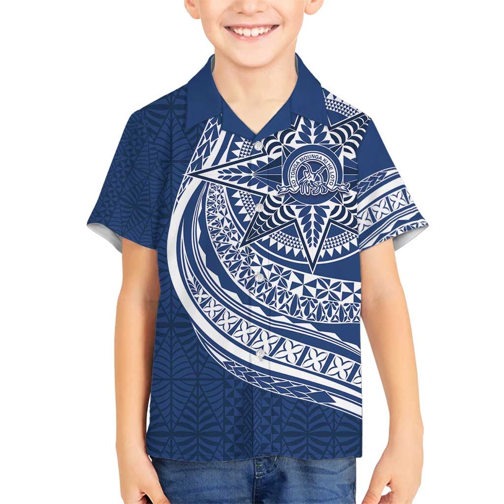 Tonga Queen Salote College Personalized Family Matching Summer Maxi Dress and Hawaiian Shirt Ngatu Tokelaufeletoa Motifs