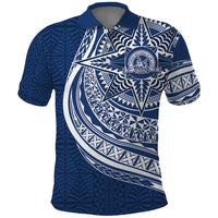 Tonga Queen Salote College Personalized Polo Shirt Ngatu Tokelaufeletoa Motifs