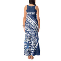 Tonga Queen Salote College Personalized Tank Maxi Dress Ngatu Tokelaufeletoa Motifs