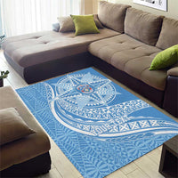 Tonga Apifo'ou Kolisi Personalized Area Rug Ngatu Tokelaufeletoa Motifs