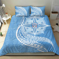 Tonga Apifo'ou Kolisi Personalized Bedding Set Ngatu Tokelaufeletoa Motifs