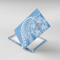 Tonga Apifo'ou Kolisi Personalized Canvas Wall Art Ngatu Tokelaufeletoa Motifs