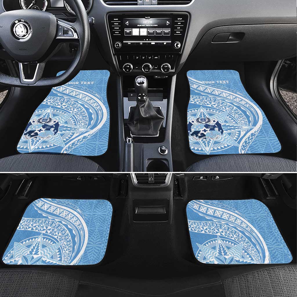 Tonga Apifo'ou Kolisi Personalized Car Mats Ngatu Tokelaufeletoa Motifs