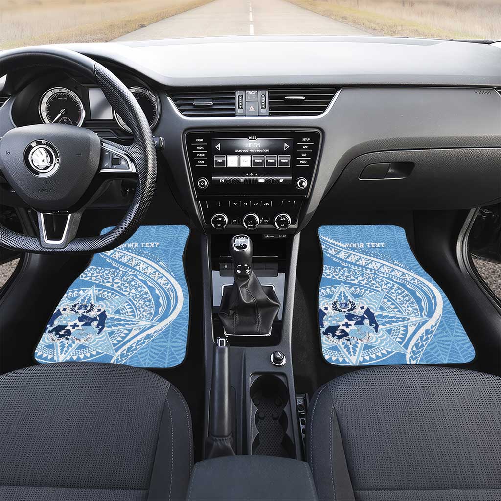 Tonga Apifo'ou Kolisi Personalized Car Mats Ngatu Tokelaufeletoa Motifs