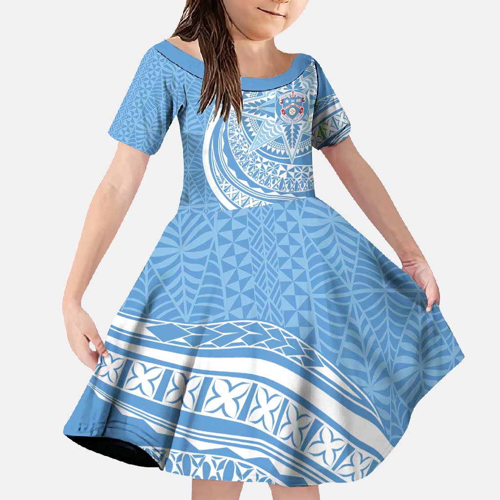 Tonga Apifo'ou Kolisi Personalized Family Matching Tank Maxi Dress and Hawaiian Shirt Ngatu Tokelaufeletoa Motifs