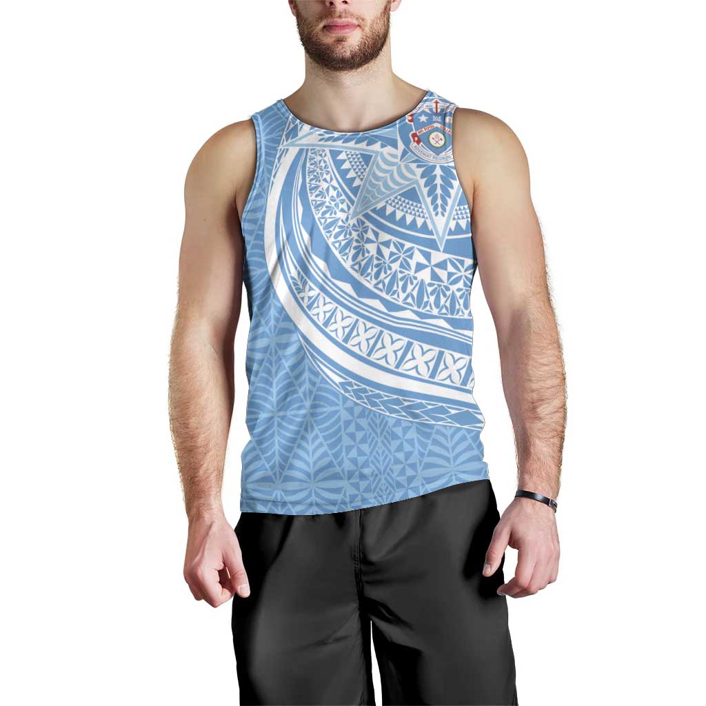 Tonga Apifo'ou Kolisi Personalized Men Tank Top Ngatu Tokelaufeletoa Motifs