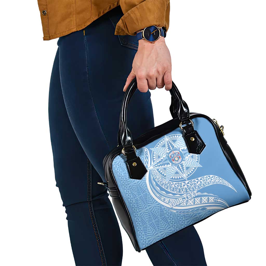 Tonga Apifo'ou Kolisi Personalized Shoulder Handbag Ngatu Tokelaufeletoa Motifs