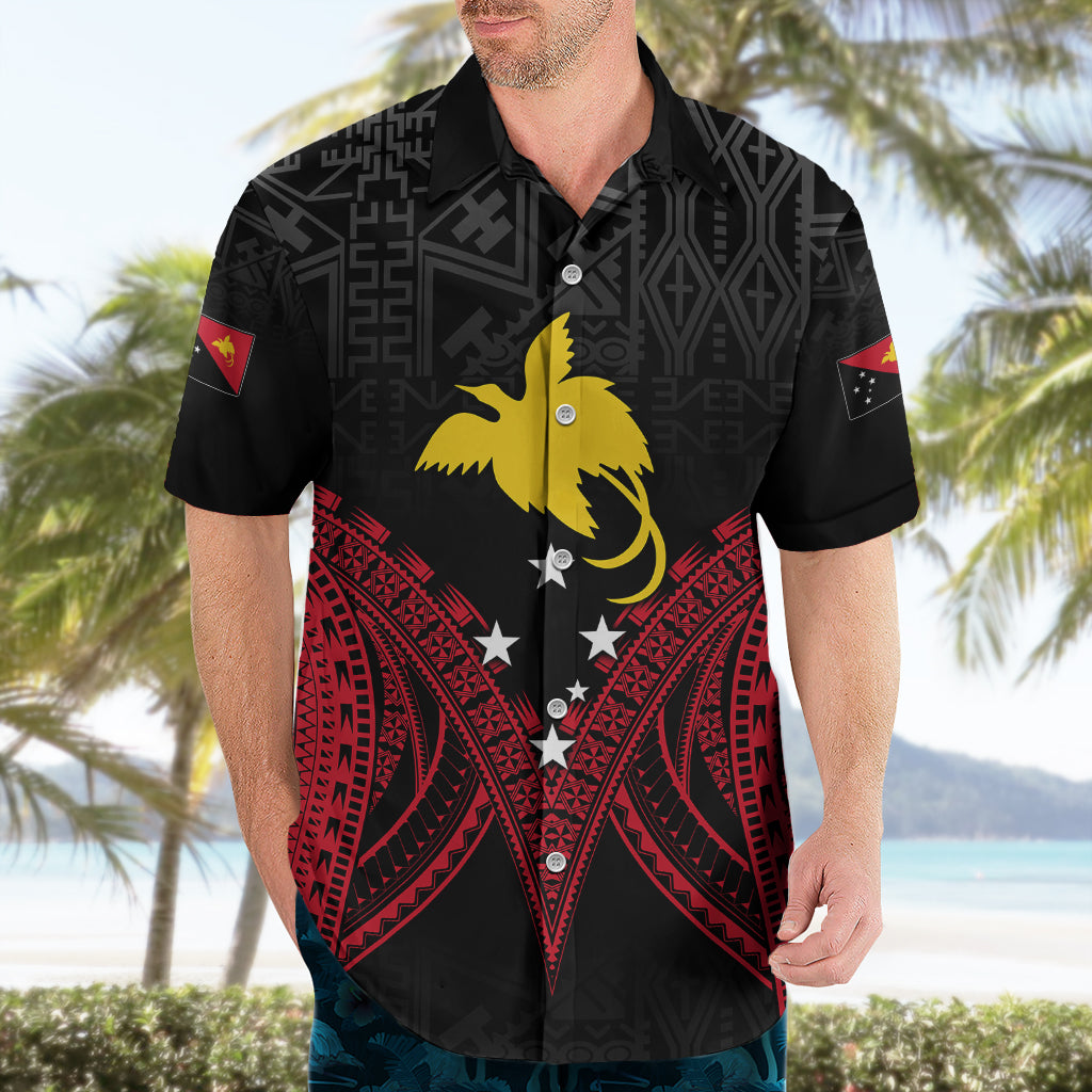 Personalised PNG Hawaiian Shirt Papua Motuan Mirror Style LT7 - Polynesian Pride