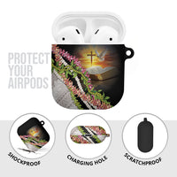 Hawaii Mokihana Mix Pikake Leis Mahalo 'Olelo AirPods Case Black LT7 - Polynesian Pride