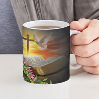 Hawaii Mokihana Mix Pikake Leis Mahalo 'Olelo Ceramic Mug Black LT7 - Polynesian Pride