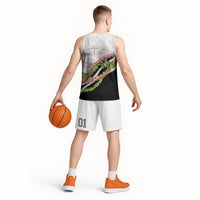 Hawaii Mokihana Mix Pikake Leis Mahalo 'Olelo Basketball Jersey White Tapa LT7 - Polynesian Pride
