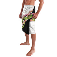 Hawaii Mokihana Mix Pikake Leis Mahalo 'Olelo Lavalava White Tapa LT7 - Polynesian Pride