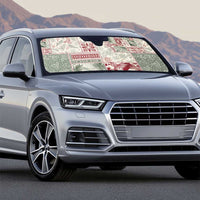 Aloha Hawaii Pastel Christmas Patchwork Auto Sun Shade Classic Style - Polynesian Pride