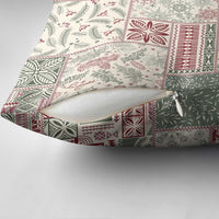 Aloha Hawaii Pastel Christmas Patchwork Pillow Cover Classic Style - Polynesian Pride