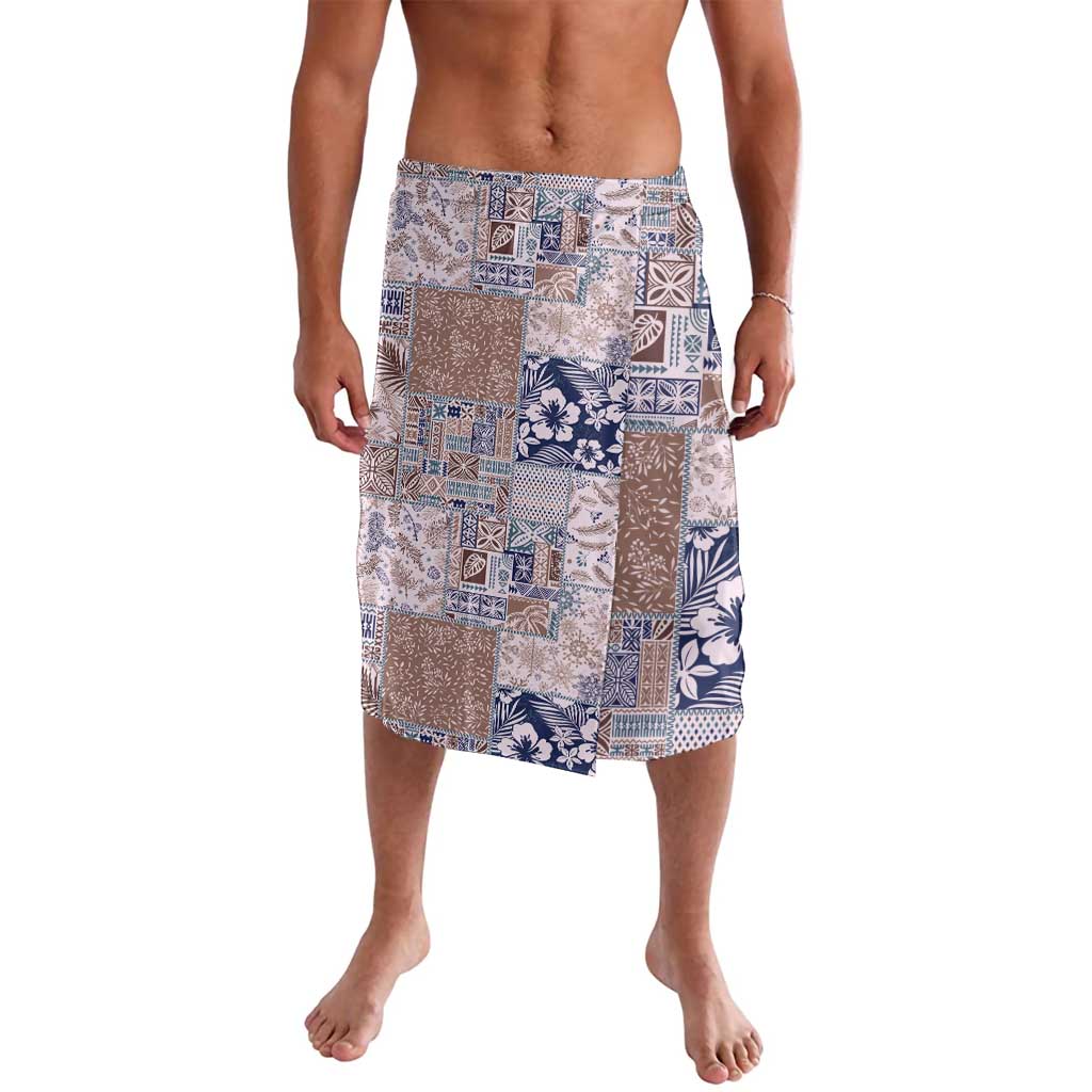 Aloha Hawaii Pastel Christmas Patchwork Lavalava Rustic Style - Polynesian Pride