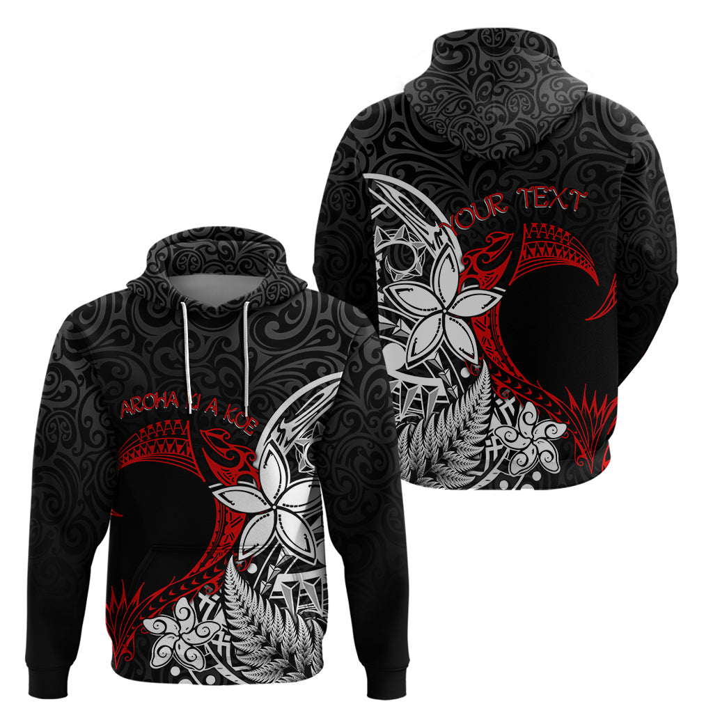 Valentine New Zealand Hoodie Aotearoa Couple Maori Aroha Ki a Koe LT7 - Polynesian Pride