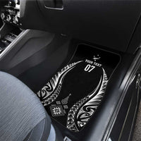 2025 Rugby Championship New Zealand Custom Car Mats Poutama Motifs - Polynesian Pride