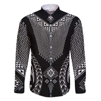 2025 Rugby Championship New Zealand Custom Family Matching Mermaid Dress and Hawaiian Shirt Poutama Motifs - Polynesian Pride