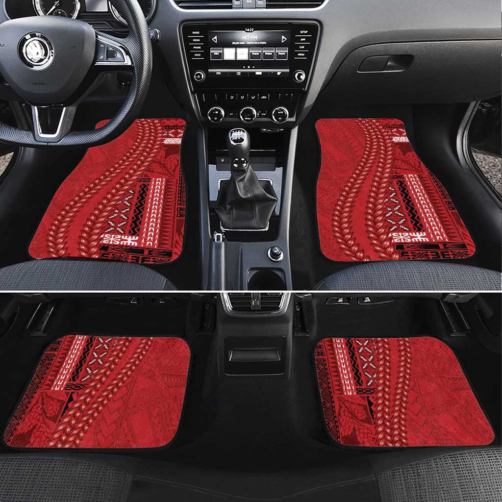 Samoa FAST Siapo Car Mats Tatau-Ulafala Vines - Polynesian Pride