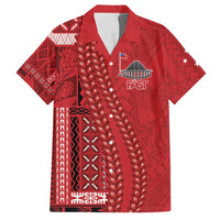 Samoa FAST Siapo Family Matching Off Shoulder Short Dress and Hawaiian Shirt Tatau-Ulafala Vines - Polynesian Pride