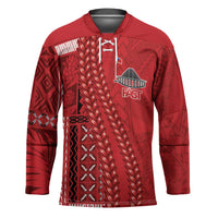 Samoa FAST Siapo Hockey Jersey Tatau-Ulafala Vines - Polynesian Pride