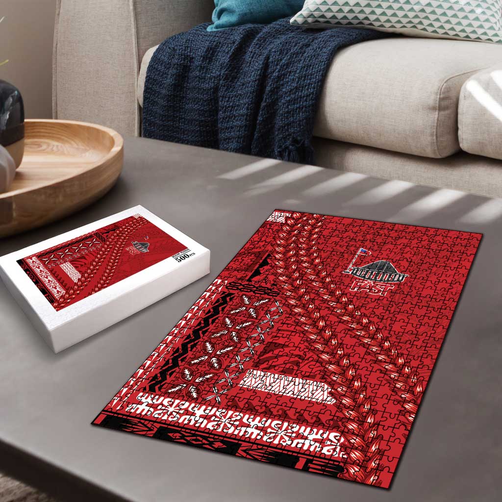 Samoa FAST Siapo Puzzle Tatau-Ulafala Vines - Polynesian Pride