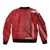 Samoa FAST Siapo Sleeve Zip Bomber Jacket Tatau-Ulafala Vines - Polynesian Pride