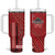 Samoa FAST Siapo Tumbler With Handle Tatau-Ulafala Vines - Polynesian Pride