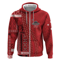 Samoa FAST Siapo Zip Hoodie Tatau-Ulafala Vines - Polynesian Pride