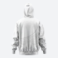 Tonga White Sunday Fakame Hoodie Tokelaufeletoa Kupesi LT7 - Polynesian Pride